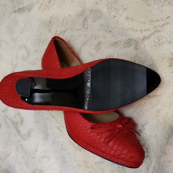 Red Custom Made Heels - Picture 3 of 8